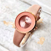 Orologio-Da-Polso-Zcc-Analogico-Elegante-Casual-Moda-Con-Cinturino-In-Pelle-Rosa