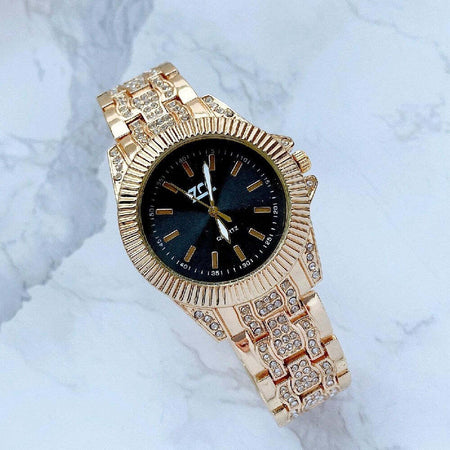 Orologio Da Polso Zcc Donna Quarzo Acciaio Moda Cinturino Brillantini Dorato Moda/Donna/Orologi/Orologi da polso Trade Shop italia - Napoli, Commerciovirtuoso.it