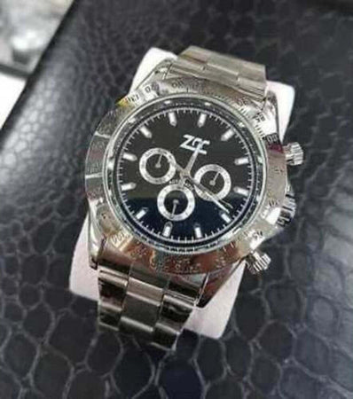 Orologio Polso Zcc Uomo Automatico Cronografo Elegante Silver Fondo Nero Moda/Uomo/Orologi/Orologi da polso Trade Shop italia - Napoli, Commerciovirtuoso.it