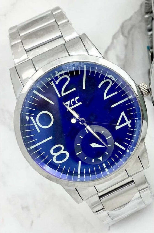 Orologio Da Polso Zcc Uomo Analogico Acciaio Silver Crono Elegante Quadrante Blu Abbigliamento e Accessori > Orologi e gioielli > Orologi Uomo Trade Shop italia - Napoli, Commerciovirtuoso.it
