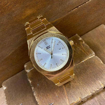 Orologio Da Polso Zcc Uomo Analogico Al Quarzo Data Elegante Dorato Fondo Bianco Moda/Uomo/Orologi/Orologi da polso Trade Shop italia - Napoli, Commerciovirtuoso.it
