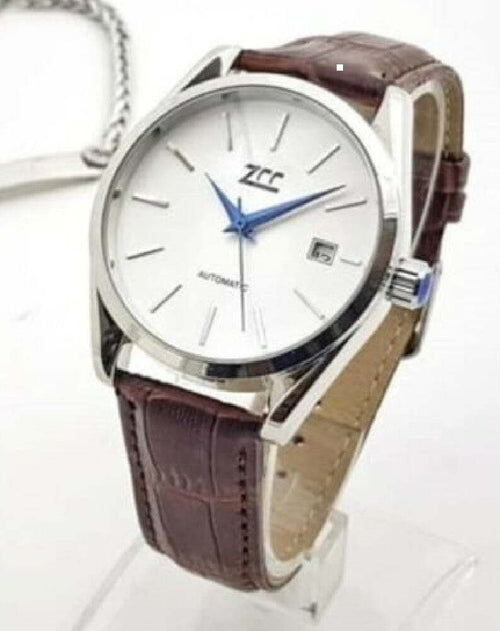 Orologio Da Polso Zcc Uomo Analogico Automatico Data Elegante Moda Pelle Marrone Abbigliamento e Accessori > Orologi e gioielli > Orologi Uomo Trade Shop italia - Napoli, Commerciovirtuoso.it