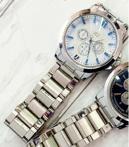 Orologio Da Polso Zcc Uomo Cronografo Acciaio Calendario Silver Quadrante Bianco Abbigliamento e Accessori > Orologi e gioielli > Orologi Uomo Trade Shop italia - Napoli, Commerciovirtuoso.it