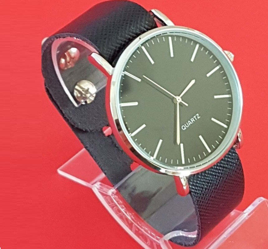 Orologio Da Polso Zcc Uomo Jeans Analogico Quarzo Moderno Fashion