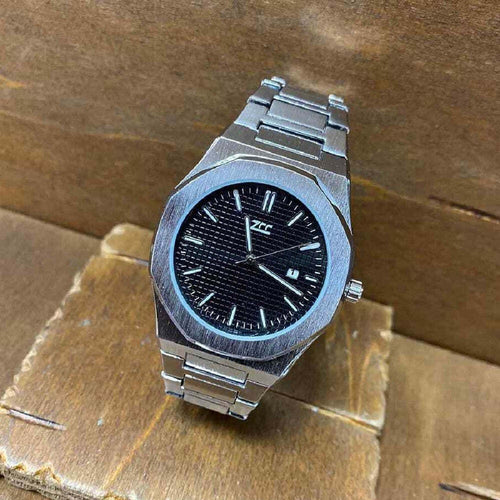 Orologio Da Polso Zcc Uomo Movimento Al Quarzo Data Elegante Silver Fondo Nero Moda/Uomo/Orologi/Orologi da polso Trade Shop italia - Napoli, Commerciovirtuoso.it