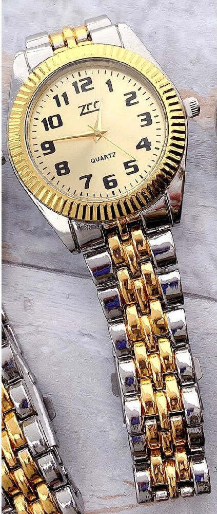 Orologio Da Polso Zcc Uomo Quarzo Acciaio Analogico Casual Bicolore Fondo Dorato Abbigliamento e Accessori > Orologi e gioielli > Orologi Uomo Trade Shop italia - Napoli, Commerciovirtuoso.it