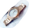 Orologio-Da-Polso-Zcc-Uomo-Quarzo-Analogico-Data-Elegante-Rose-Gold-Fondo-Bianco
