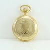 Orologio da tasca dorato meccanico carica manuale