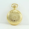 Orologio da tasca dorato meccanico carica manuale