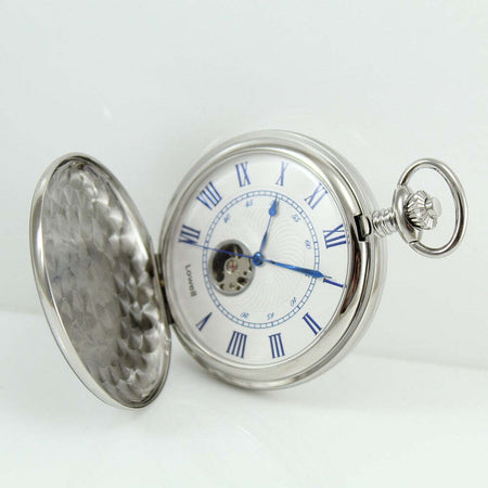 Orologio da tasca meccanico carica manuale Lowell 52 mm