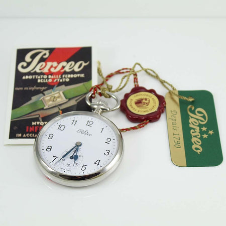 Orologio Da Taschino Meccanico A Carica Manuale SEWOR - Stile Classico Con Catena E Scatola Regalo - Foto 3
