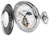 Orologio da tasca Meccanico carica manuale Lowell movimento a vista fasi lunari