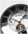 Orologio da tasca Meccanico carica manuale Lowell movimento a vista fasi lunari