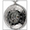 Orologio da tasca Meccanico carica manuale Lowell con movimento a vista Kenneth
