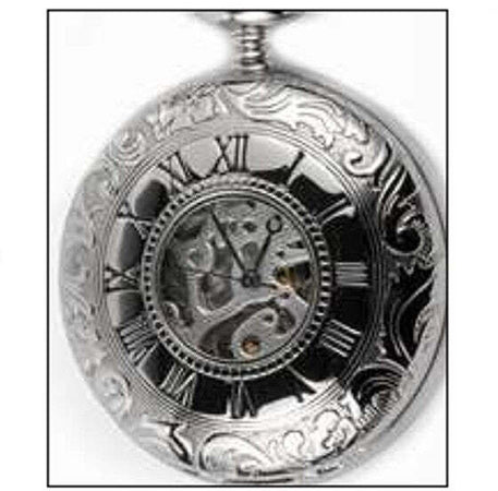 Orologio da tasca Meccanico carica manuale Lowell con movimento a vista Kenneth