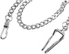Orologio da tasca Movimento meccanico carica manuale Dual time fasi giorno/notte