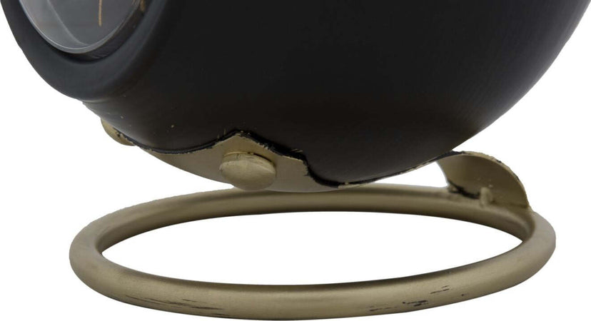Orologio Da Tavolo Ball Nero Cm 16X13X19 Casa e cucina/Decorazioni per interni/Orologi/Orologi da tavolo Led Mall Home - Napoli, Commerciovirtuoso.it