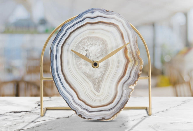 Orologio Da Tavolo Twin -A-nCm 20X7X19,5 Casa e cucina/Decorazioni per interni/Orologi/Orologi da tavolo Led Mall Home - Napoli, Commerciovirtuoso.it