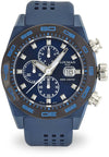 Locman  orologio uomo cronografo Stealth 300 MT IP blu dive