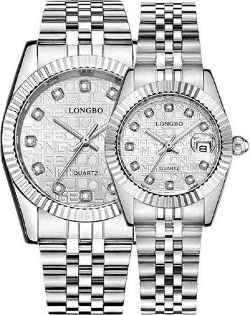 Orologio Da Uomo Donna Longbo 80435 In Acciaio Con Strass Impermeabile Silver Abbigliamento e Accessori > Orologi e gioielli > Orologi Uomo > Orologi Donna Trade Shop italia - Napoli, Commerciovirtuoso.it