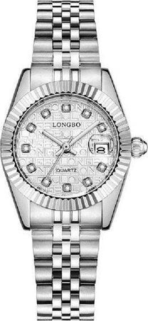 Orologio Da Uomo Donna Longbo 80435 In Acciaio Con Strass Impermeabile Silver Moda/Donna/Orologi/Orologi da polso Trade Shop italia - Napoli, Commerciovirtuoso.it