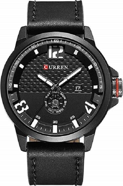 OROLOGIO DA UOMO MARCA DI QUALITA' IN VERA PELLE BAND CURREN AL QUARZO BLACK8253 Moda/Uomo/Orologi/Orologi da polso Trade Shop italia - Napoli, Commerciovirtuoso.it