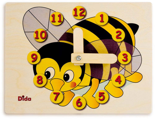 Orologio Didattico Ape Bambini per Imparare a Leggere Le Ore