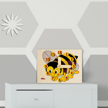 Orologio Didattico Ape Bambini per Imparare a Leggere Le Ore