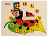 Orologio Didattico Coccinella Bambini per Imparare a Leggere Le Ore