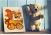 Orologio Didattico Orso Bambini per Imparare a Leggere Le Ore
