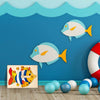 Orologio Didattico Pesce Bambini per Imparare a Leggere Le Ore