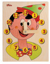 Orologio Didattico Pinocchio Viso Bambini per Imparare a Leggere Le Ore