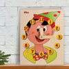 Orologio Didattico Pinocchio Viso Bambini per Imparare a Leggere Le Ore