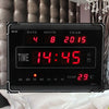 OROLOGIO DIGITALE A LED CON DATARIO TEMPERATURA ORARIO SVEGLIA A PARETE MURO Casa e cucina/Decorazioni per interni/Orologi/Sveglie Trade Shop italia - Napoli, Commerciovirtuoso.it