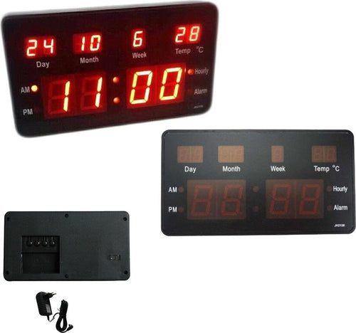 OROLOGIO DIGITALE A LED DA PARETE DA SCRIVANIA DATA TEMPERATURA SVEGLIA JH2158 Casa e cucina/Decorazioni per interni/Orologi/Sveglie Trade Shop italia - Napoli, Commerciovirtuoso.it