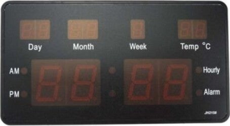 OROLOGIO DIGITALE A LED DA PARETE DA SCRIVANIA DATA TEMPERATURA SVEGLIA JH2158 Casa e cucina/Decorazioni per interni/Orologi/Sveglie Trade Shop italia - Napoli, Commerciovirtuoso.it