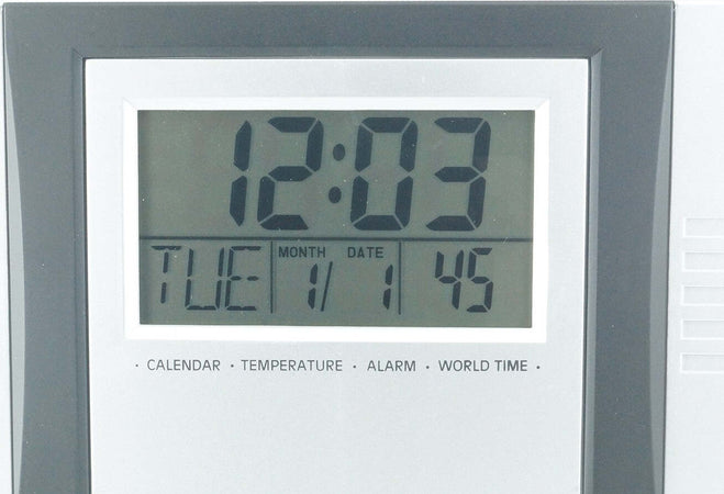 OROLOGIO DIGITALE DA PARETE DA SCRIVANIA TEMPERATURA DATARIO ALLARME CRONO 2304 Casa e cucina/Decorazioni per interni/Orologi/Orologi particolari/Stazioni meteorologiche Trade Shop italia - Napoli, Commerciovirtuoso.it