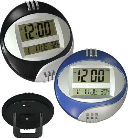 Orologio Digitale Da Per Parete Muro Tavolo Datario Temperatura Display Lcd Casa e cucina/Decorazioni per interni/Orologi/Orologi da parete Trade Shop italia - Napoli, Commerciovirtuoso.it