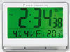 Orologio digitale LCD - 20x15x3 cm - bianco - Alba Casa e cucina/Decorazioni per interni/Orologi/Orologi particolari/Stazioni meteorologiche Eurocartuccia - Pavullo, Commerciovirtuoso.it