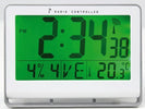 Orologio digitale LCD - 20x15x3 cm - bianco - Alba Casa e cucina/Decorazioni per interni/Orologi/Orologi particolari/Stazioni meteorologiche Eurocartuccia - Pavullo, Commerciovirtuoso.it