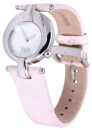 Orologio Donna Acciaio Rosa Dolce & Gabbana - DW0457 Orologio in pelle rosa Cipria idrorepellente D&G Madreperla