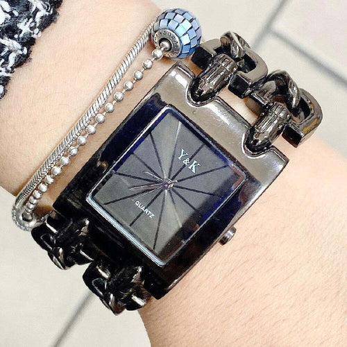 Orologio Donna Da Polso Y&k Analogico Quarzo Moderno Casual Moda Bracciale Nero Abbigliamento e Accessori > Orologi e gioielli > Orologi Donna Trade Shop italia - Napoli, Commerciovirtuoso.it