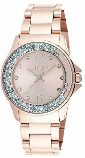 Orologio Donna Liu·Jo Solo Tempo Mini Dancing Oro Rosa Brillantini TLJ1628 Liu Jo