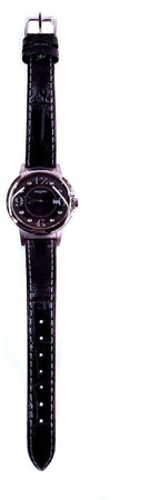 Orologio Donna Vagary by Citizen Solotempo Nero e Acciaio in Pelle Accessorio moda da polso Donna con Zirconi
