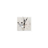 Orologio in legno mdf da appoggio, personalizzabile. Misure cm. 16 x cm. 16