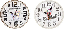 Orologio In Legno Da Parete Analogico Vintage Drink Cocktail Cucina Casa 218700 Casa, arredamento e bricolage > Accessori Casa > Orologi e Sveglie Trade Shop italia - Napoli, Commerciovirtuoso.it