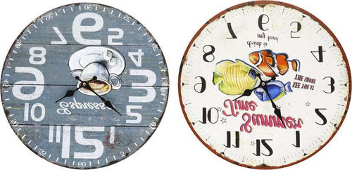 Orologio In Legno Da Parete Rotondo Analogico Vintage Retro' Casa Cucina 218690 Casa, arredamento e bricolage > Accessori Casa > Orologi e Sveglie Trade Shop italia - Napoli, Commerciovirtuoso.it