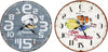 Orologio-In-Legno-Da-Parete-Rotondo-Analogico-Vintage-Retro'-Casa-Cucina-218690