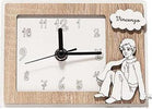 Orologio in legno mdf, con incisione personalizzata. Misure cm. 16 x 11 h. Casa e cucina/Decorazioni per interni/Orologi/Orologi da parete MagiediNatale.it - Altamura, Commerciovirtuoso.it