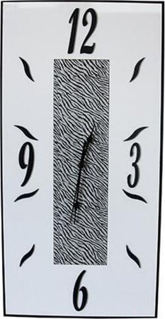 Orologio in legno mdf con stampa glitterata stile animalier. Disponibile in due misure Casa e cucina/Decorazioni per interni/Orologi/Orologi da parete MagiediNatale.it - Altamura, Commerciovirtuoso.it